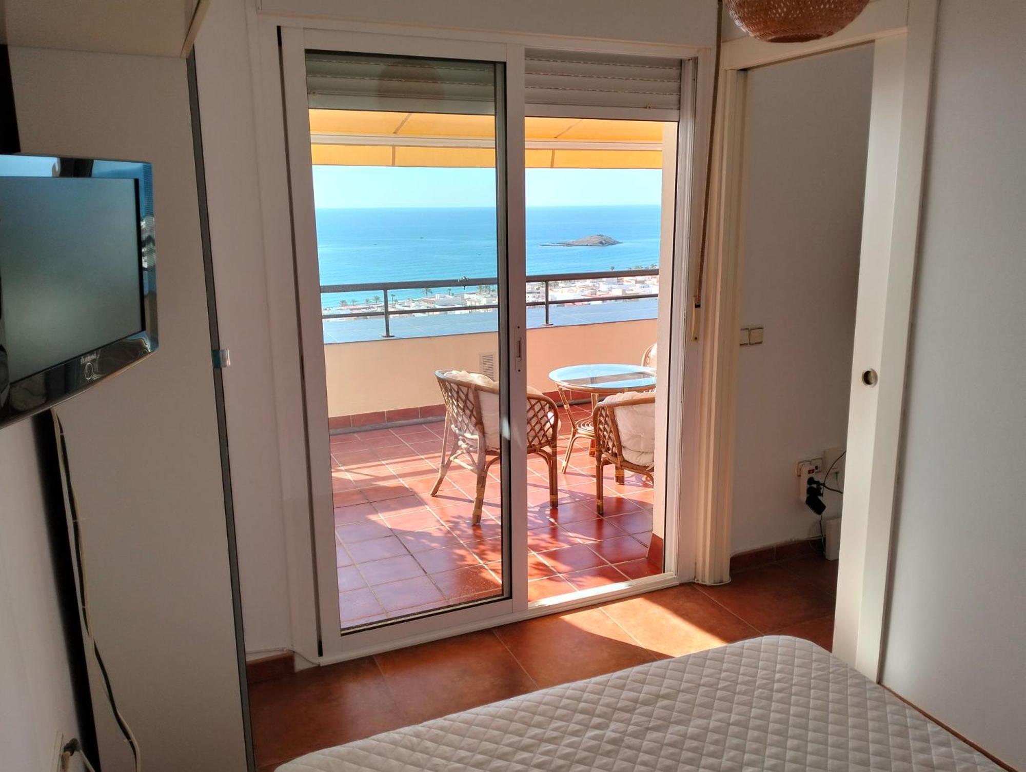Fabuloso Atico Con Vistas Al Mar Carboneras Dış mekan fotoğraf